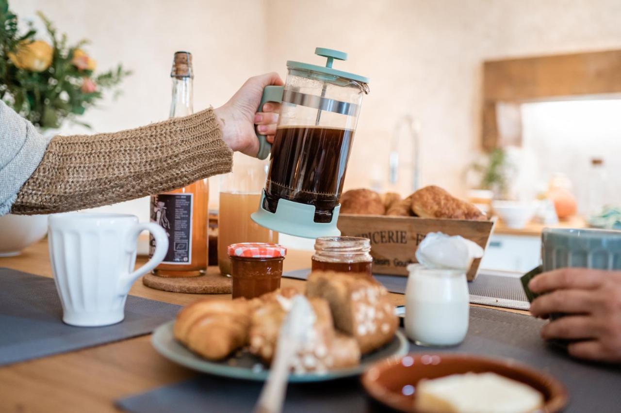 Cottage Breton - Gite De Charme En Centre Finistere Plonévez-du-Faou المظهر الخارجي الصورة